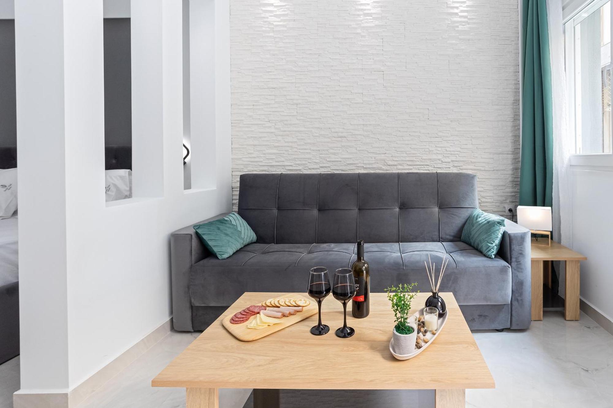 New Luxury Apartment In Downtown Szaloniki Kültér fotó