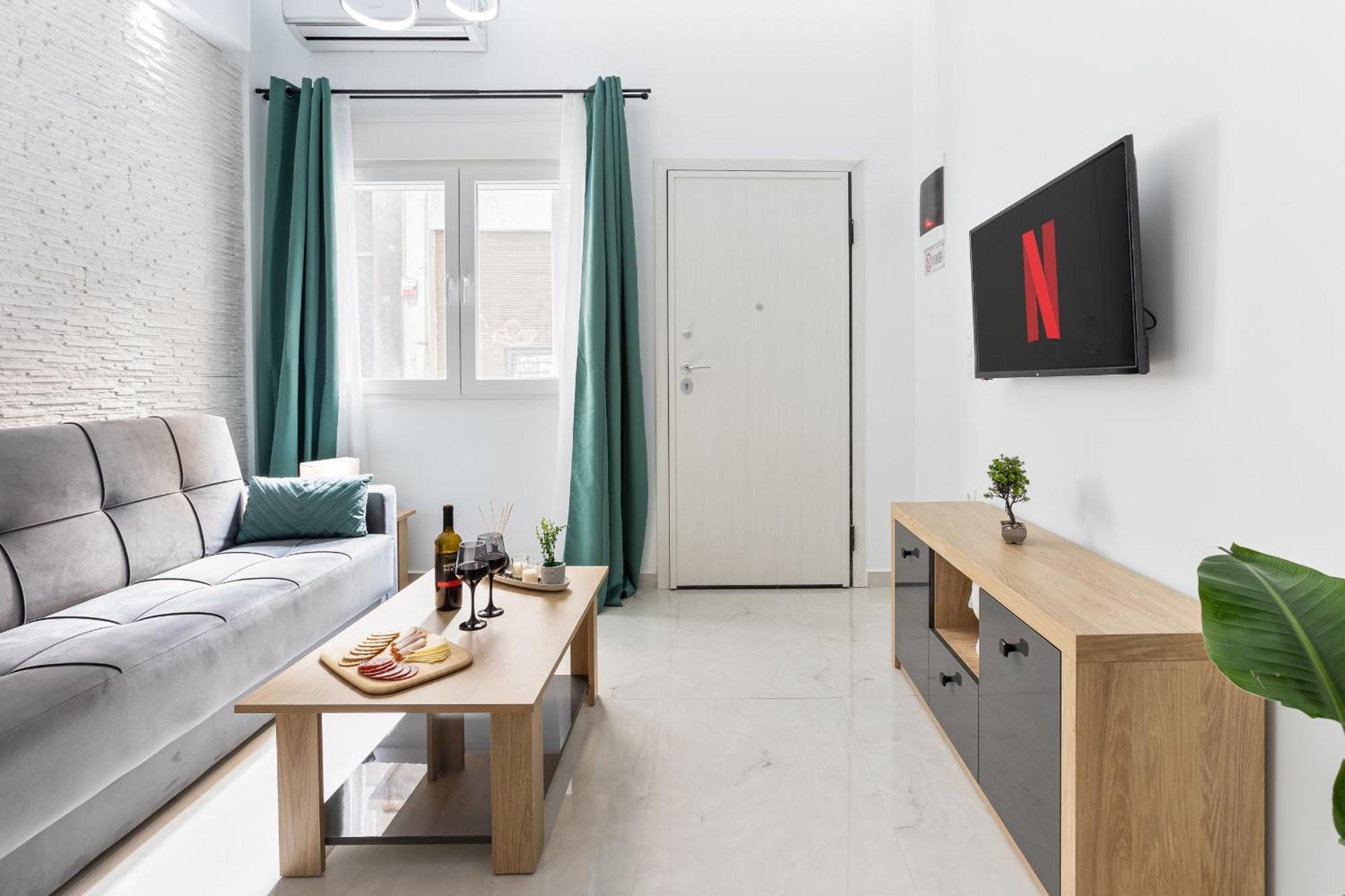 New Luxury Apartment In Downtown Szaloniki Kültér fotó