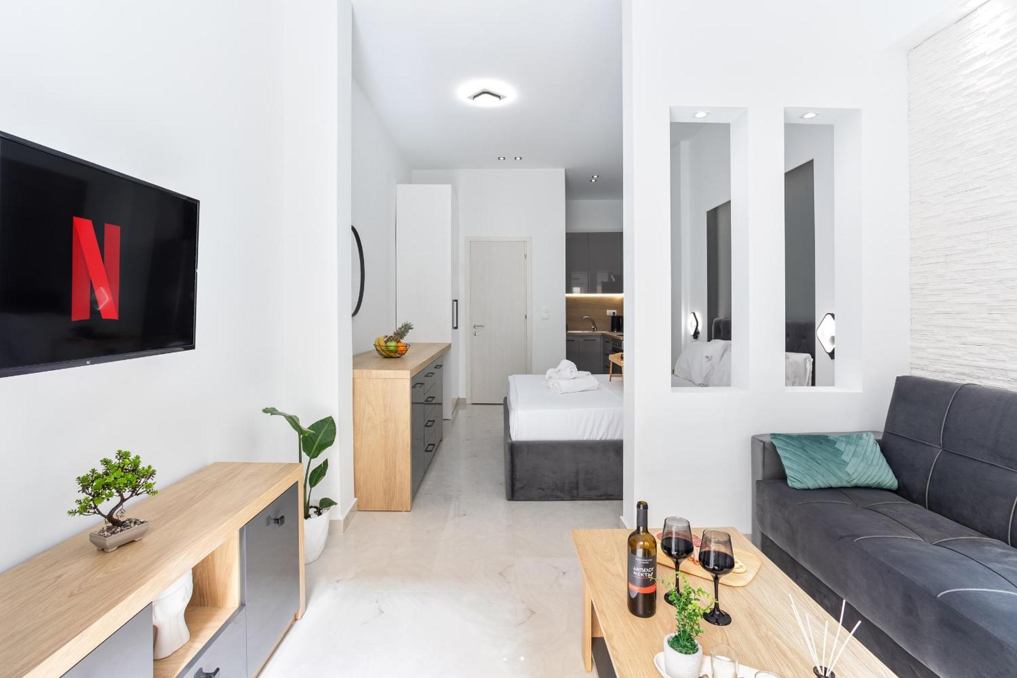 New Luxury Apartment In Downtown Szaloniki Kültér fotó