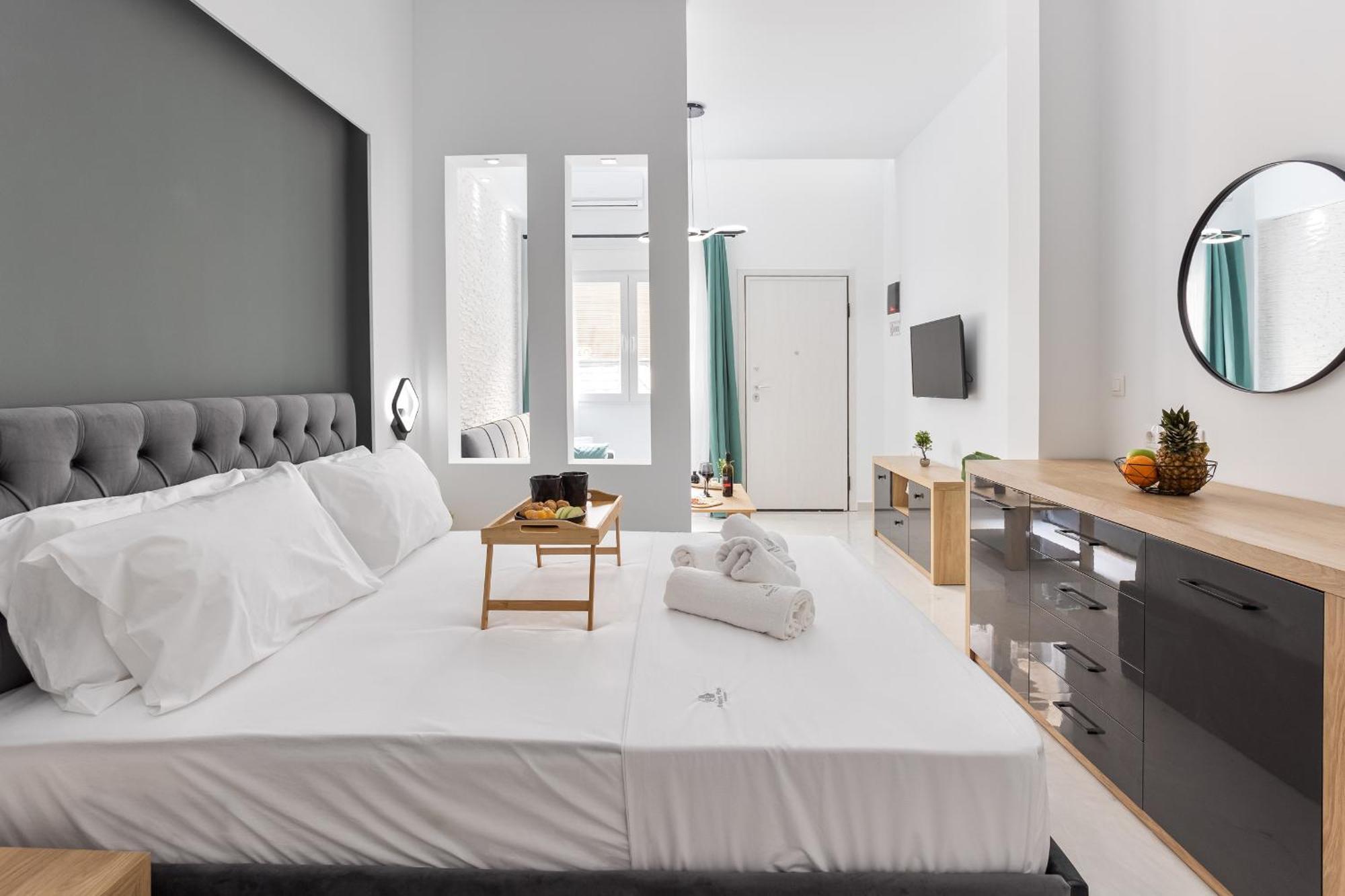 New Luxury Apartment In Downtown Szaloniki Kültér fotó