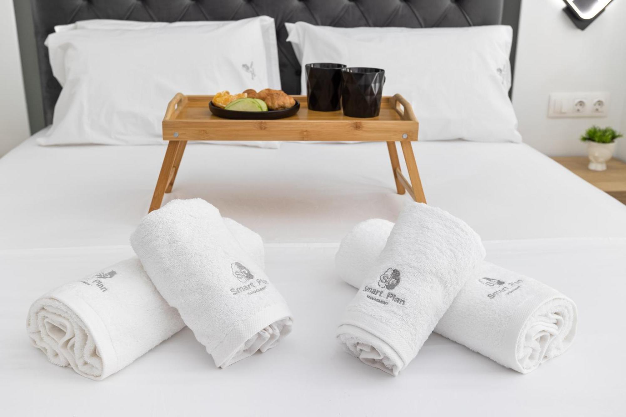 New Luxury Apartment In Downtown Szaloniki Kültér fotó